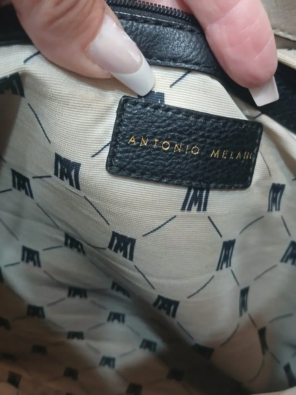 Antonio Melani Luxe Leather Hobo